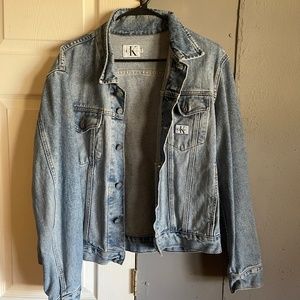 Calvin Klein jean jacket (L)